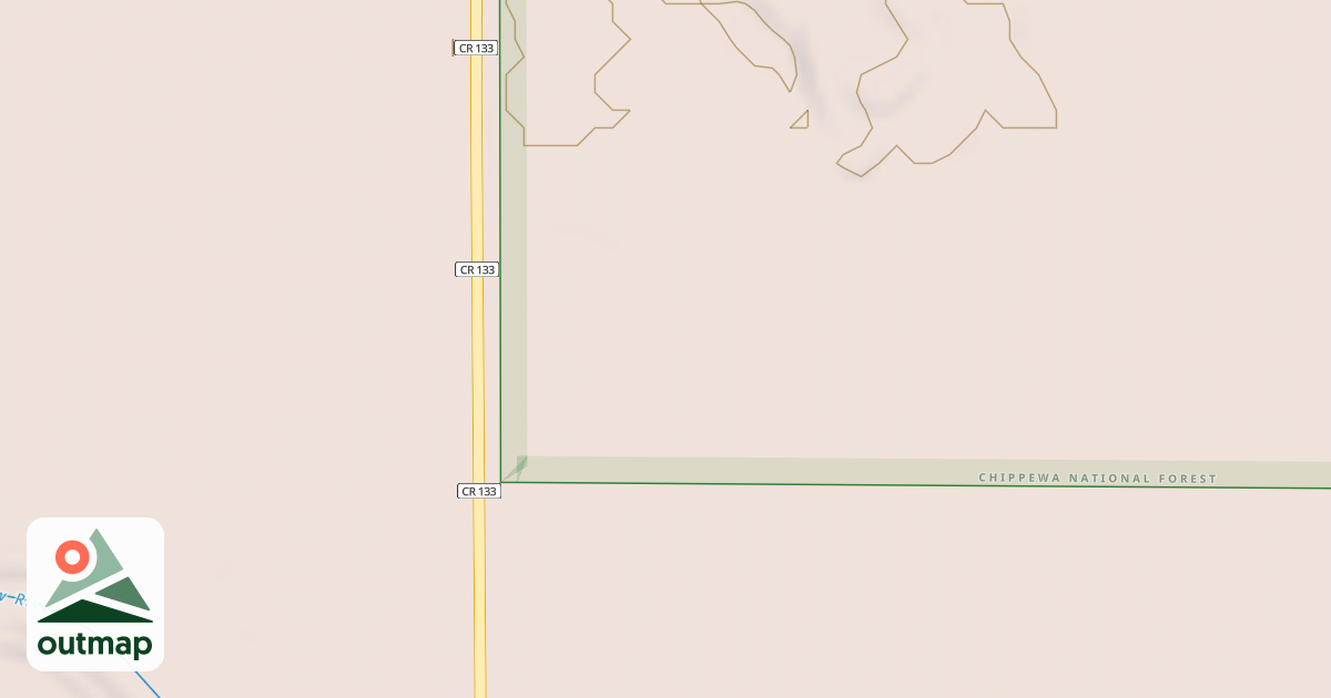 Map of EAST RICE LAKE SPUR F