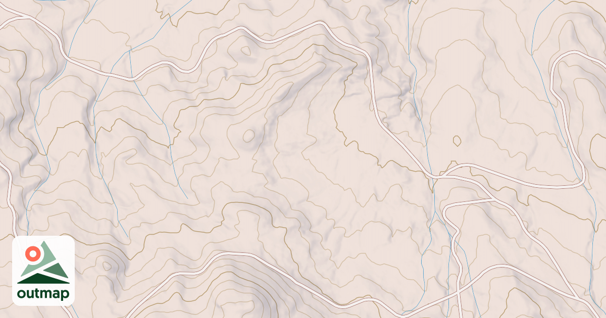 Map of ALLEN BUTTE