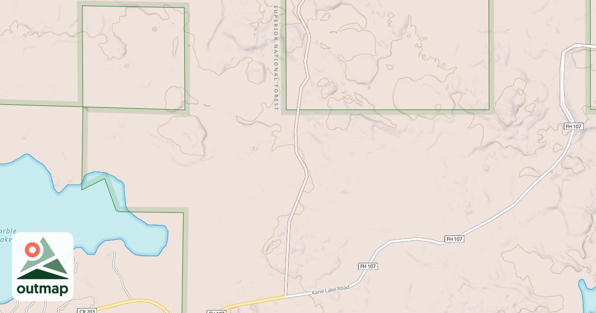 Map of MARBLE LAKE