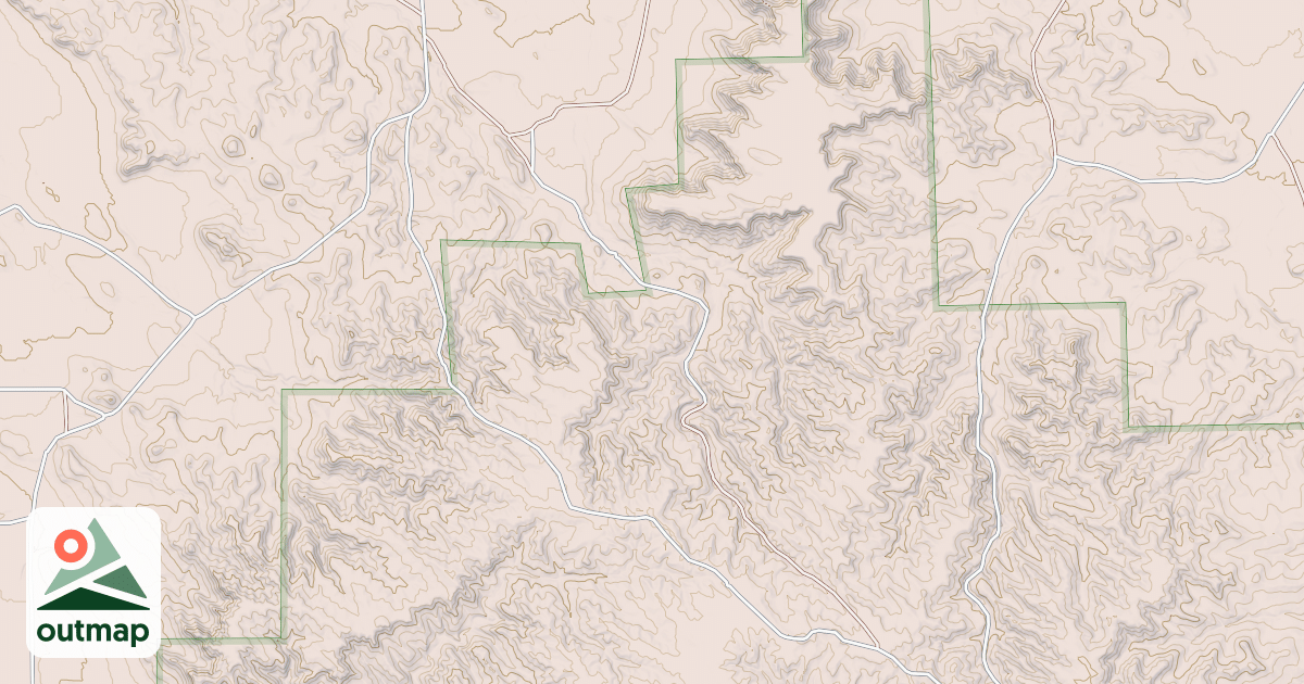 Map of DUGAN DRAW