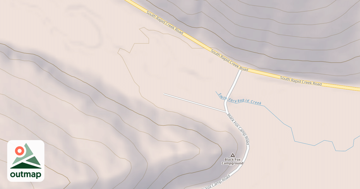 Map of BLACK FOX BR 3B