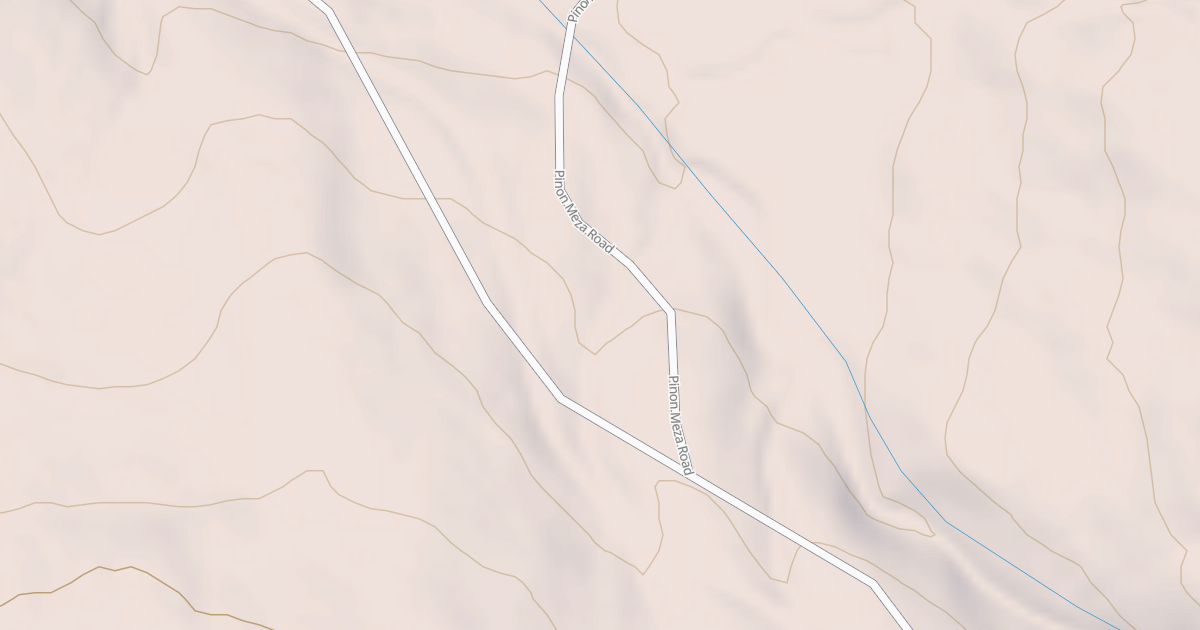 Map preview of PINON MEZA
