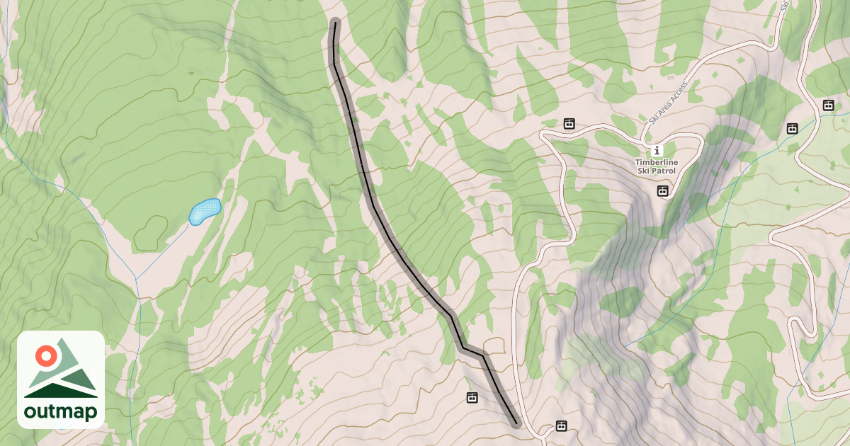 Map of Colman's Retreat