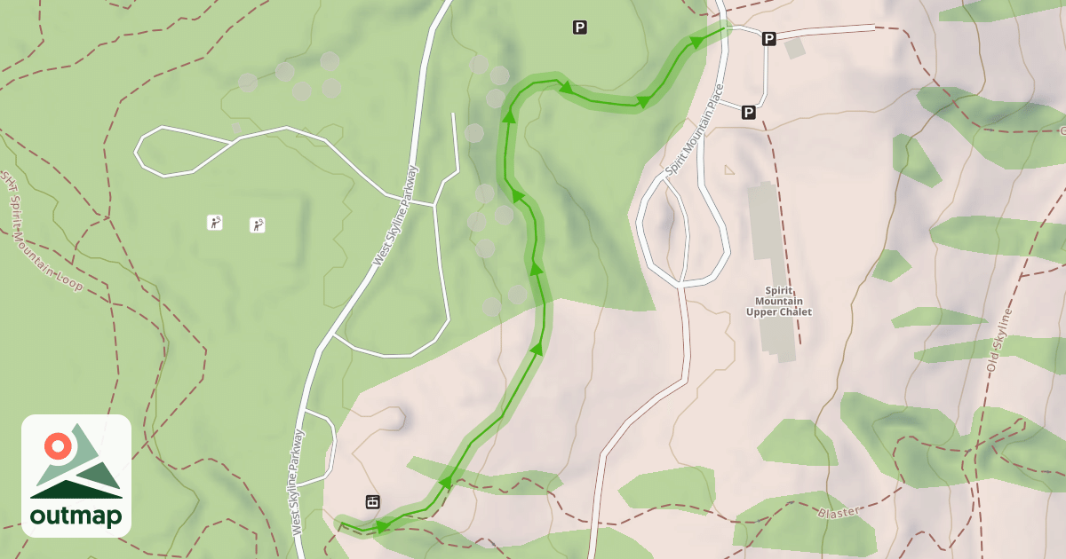 Map of All-Weather Trail