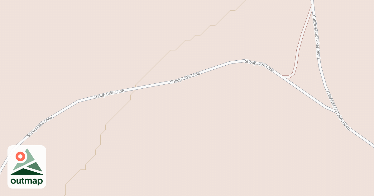 Map of PACKER SPUR/ SNOW ROAD
