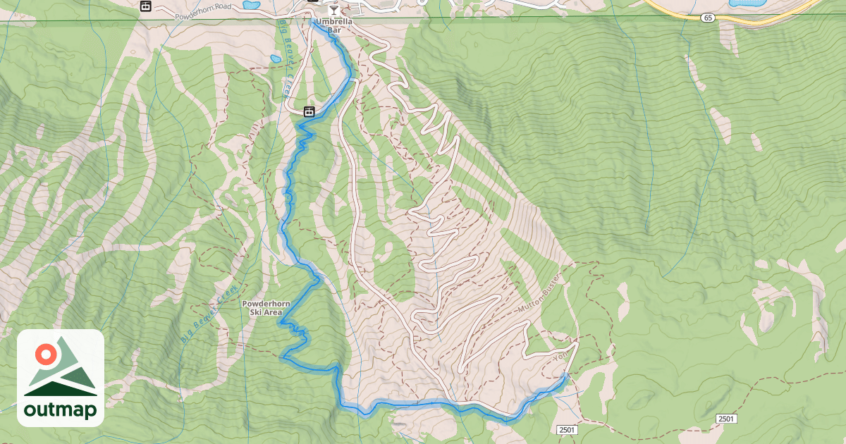 Map of Blue Ribbon