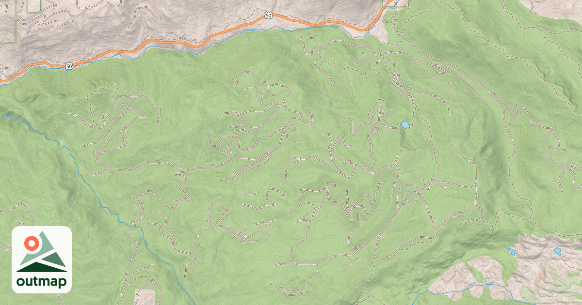 Map of CODY SUMMIT