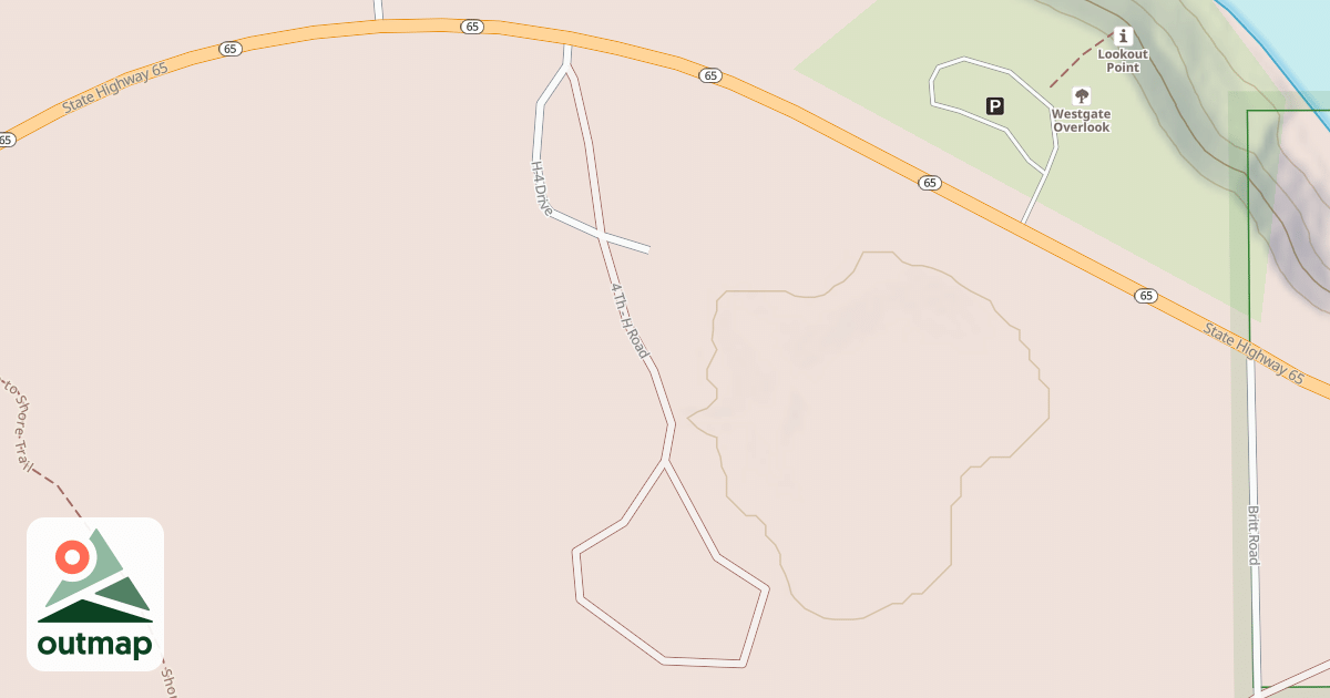 Map of ROLLWAYS SUMMER HOME