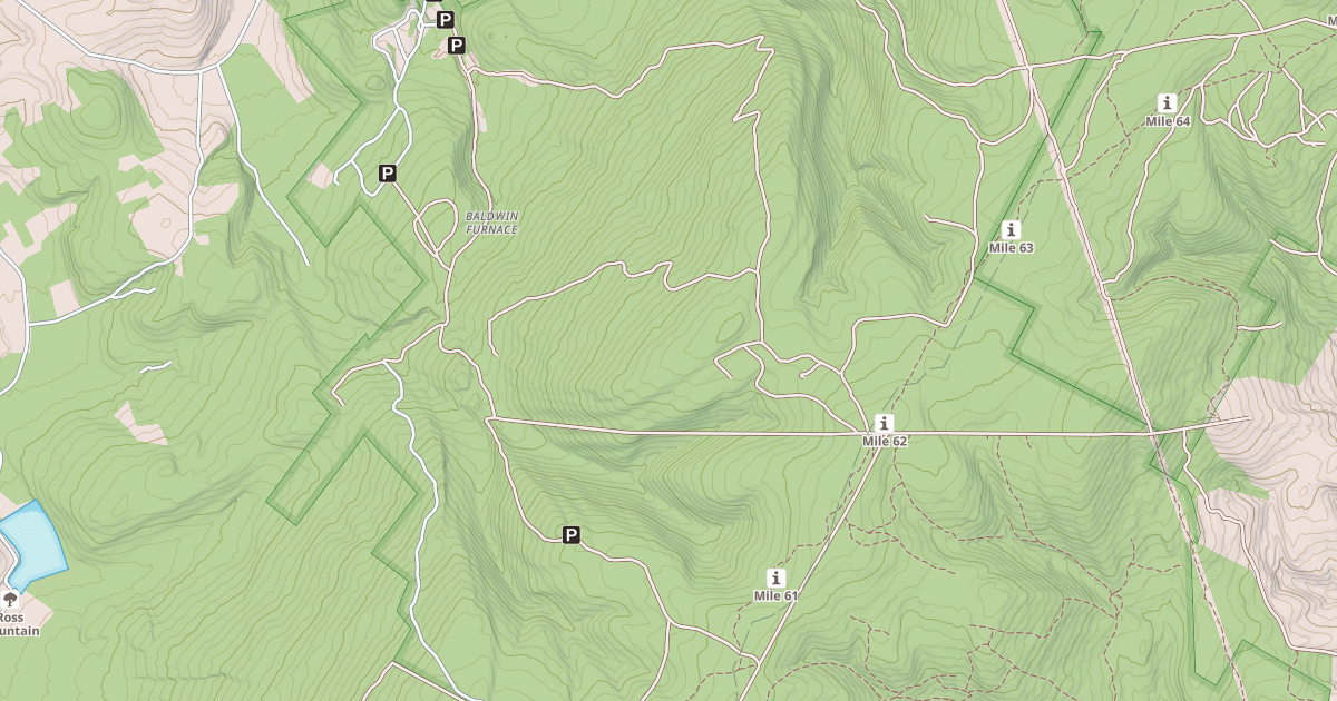 Map preview of Snowmobile Route