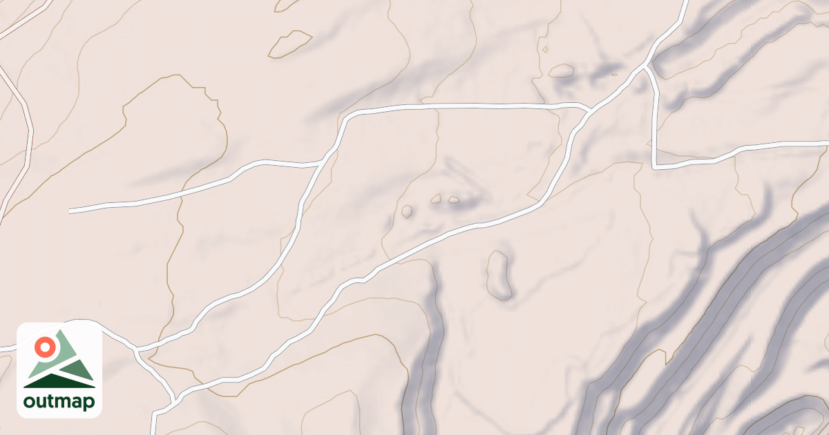 Map of Anthracite Outdoor Adventure Area Trails