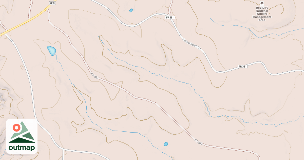 Map of 382