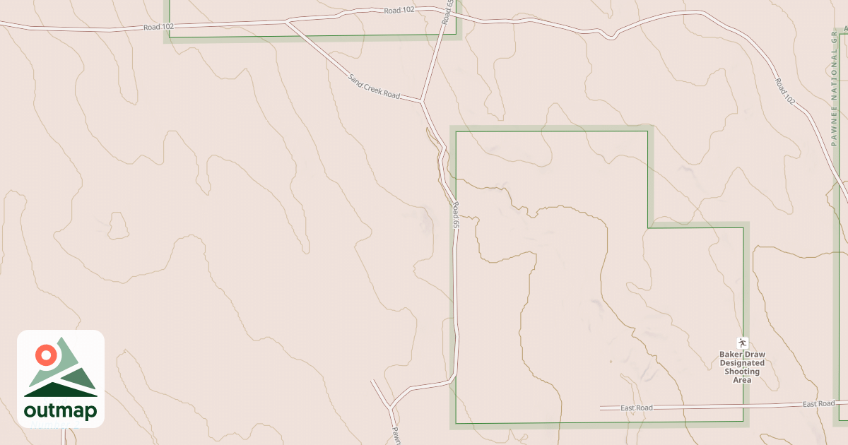 Map of ROAD 65