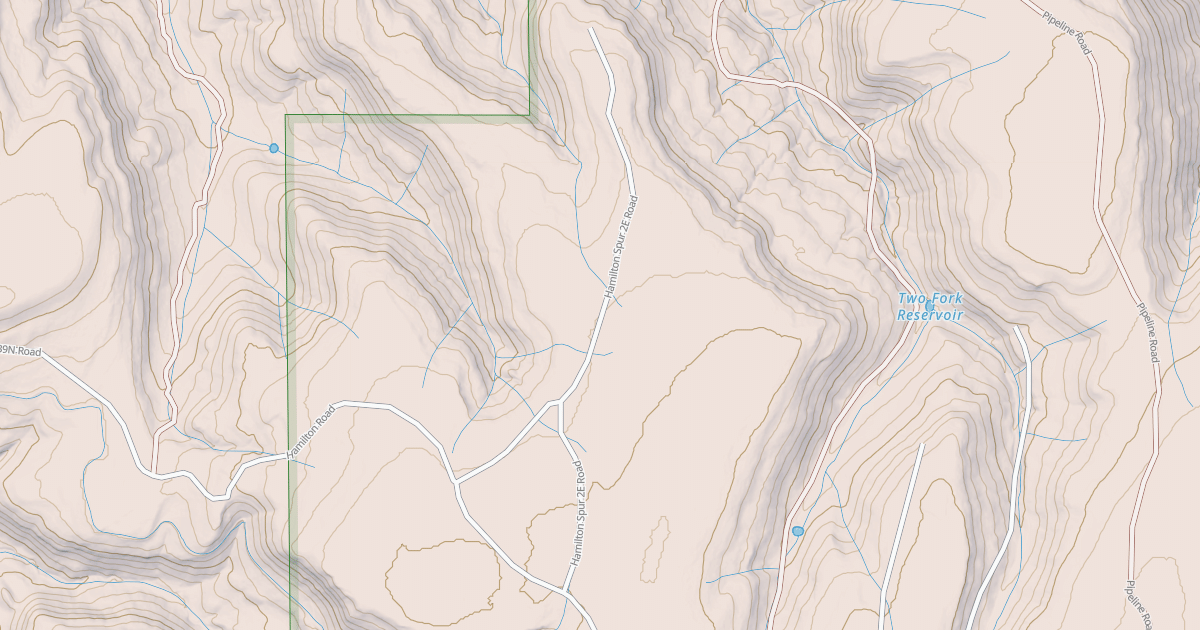 Map preview of HAMILTON SPUR 2E