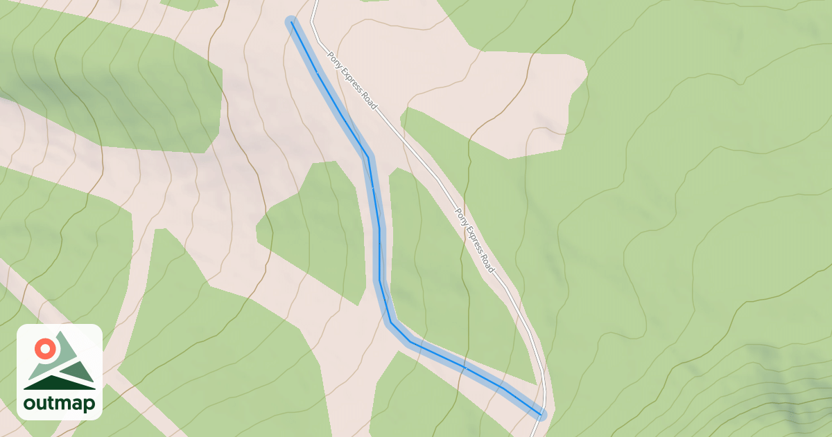Map of Skeeter's Run