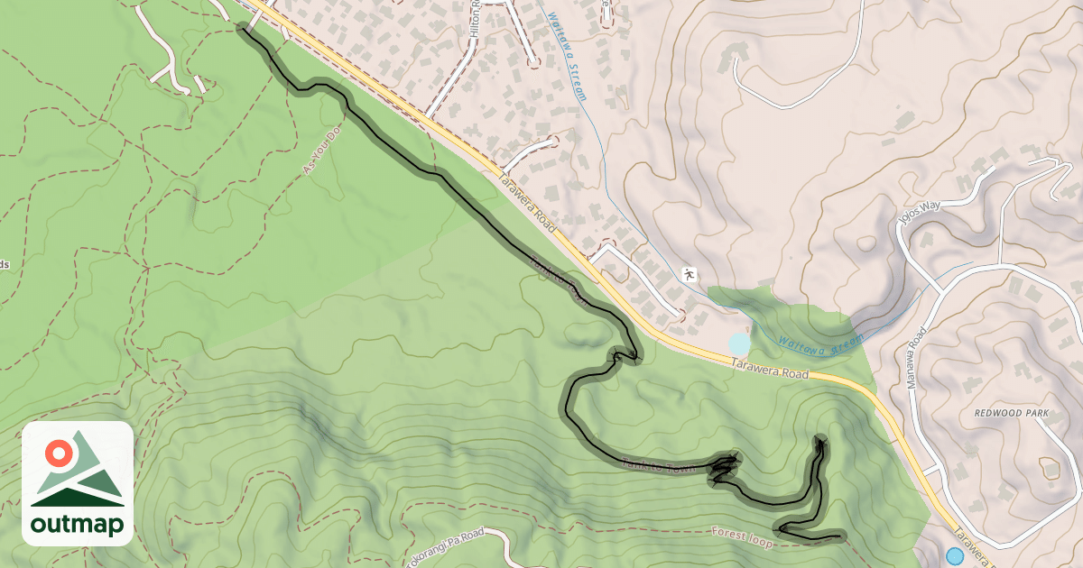 Map of Tank to Town