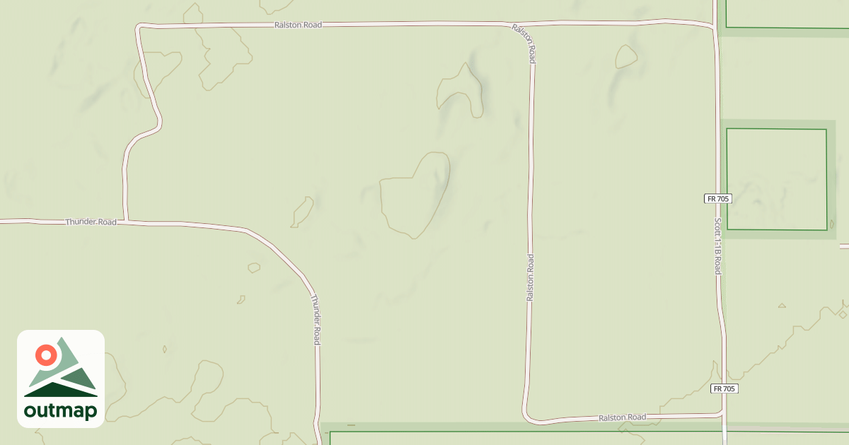Map of RALSTON