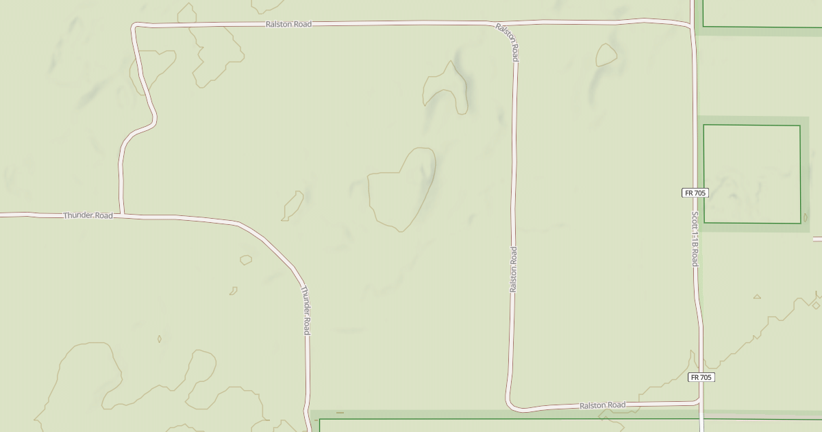 Map preview of RALSTON