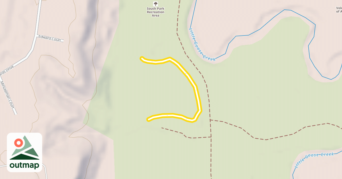 Map of South Park Loop