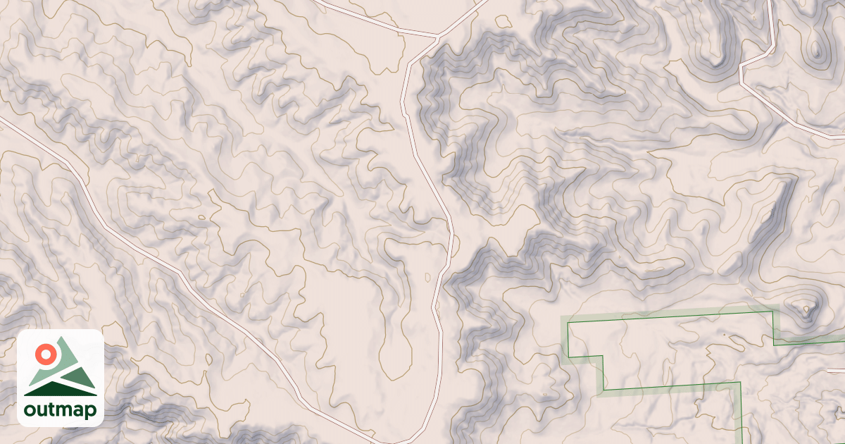 Map of HIDDEN SPRINGS EAST