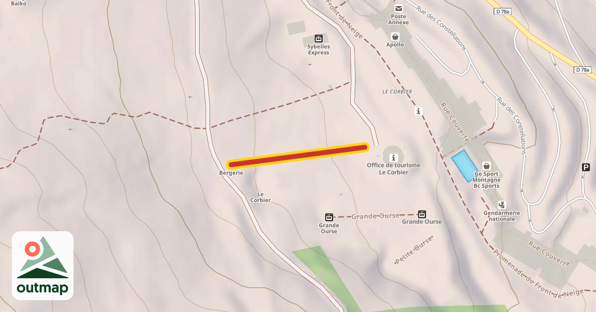 Map of Berger