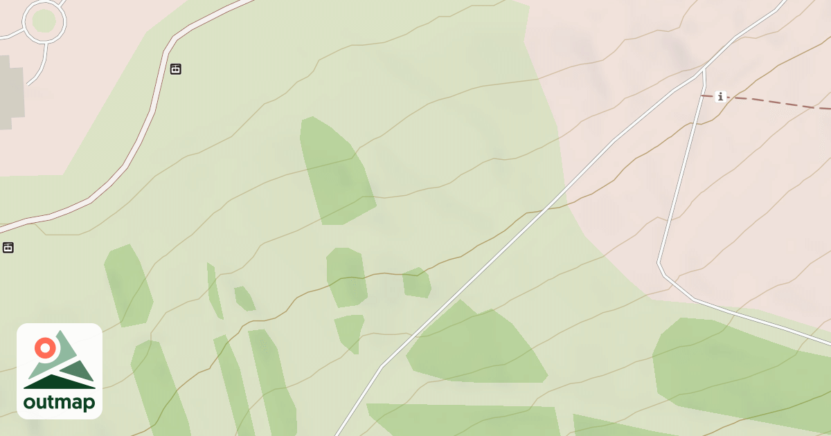 Map of Skier/Boarder Cross Course