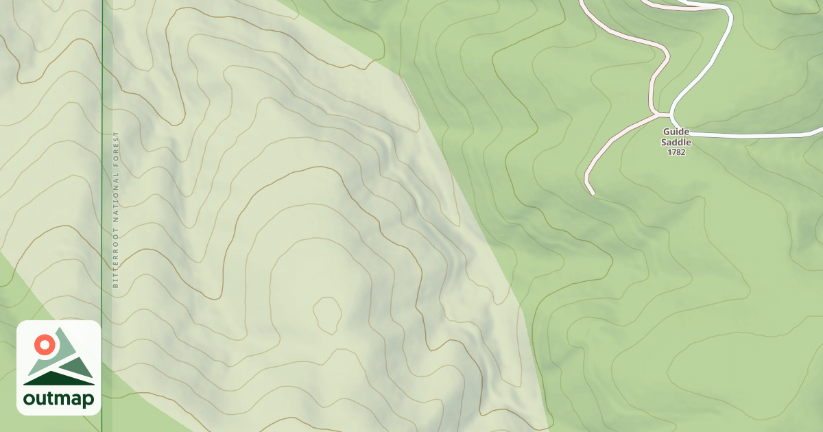 Map of (FDR) HEAD OF LYMAN CREEK