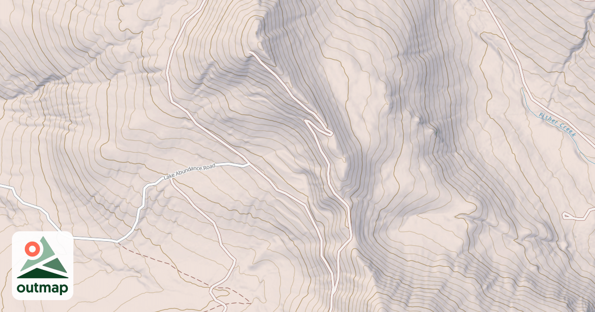 Map of MILLER MOUNTAIN