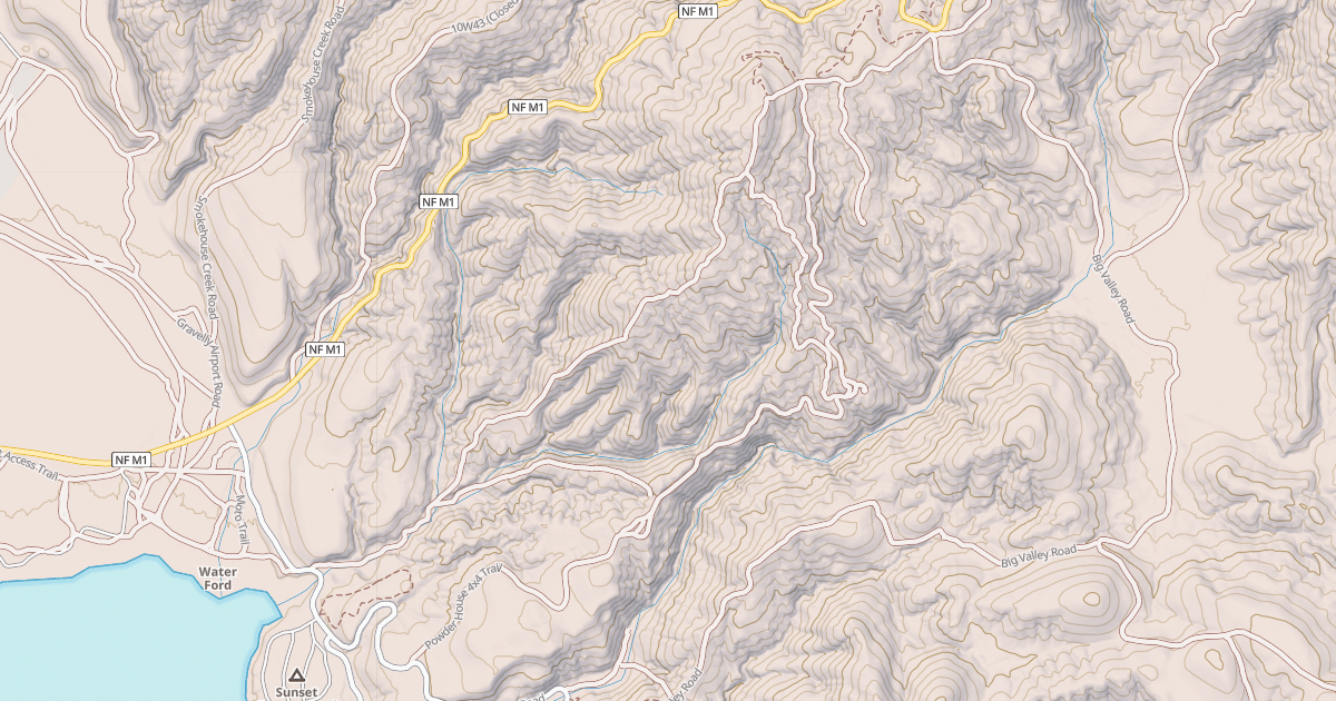 Map preview of POWDER HOUSE ORV