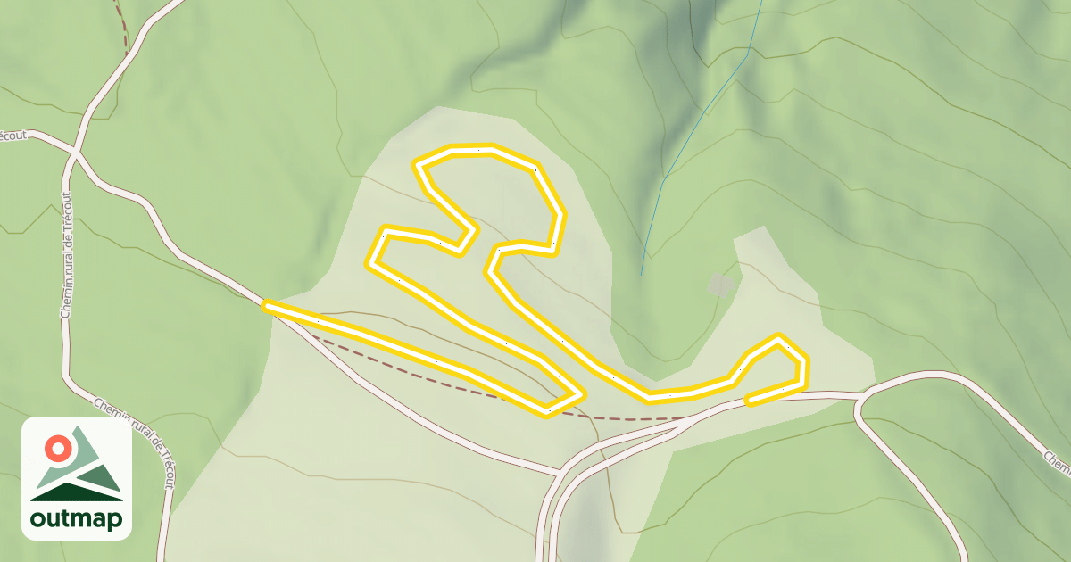 Map of Boucle de l'Epinguy