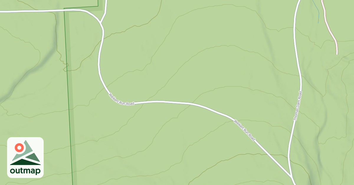 Map of Bald Eagle State Forest Snowmobile Trails
