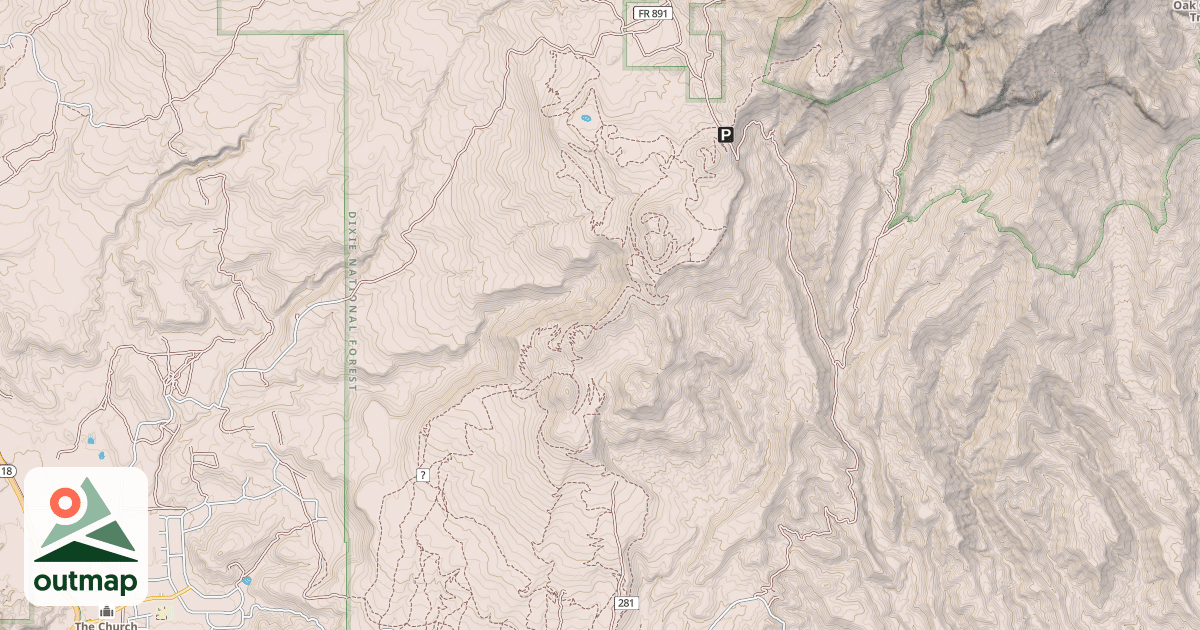 Map of DIAMOND VALLEY-COTTONWOOD