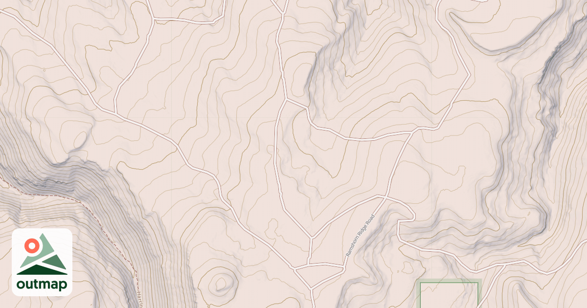 Map of OLD SQUAW ROAD