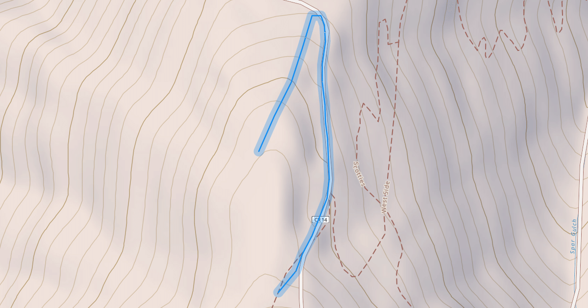 Map preview of Upper Roch Run