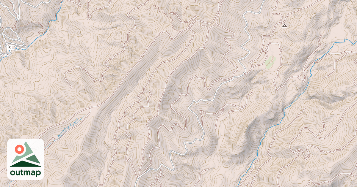 Map of HULL CREEK/STRAWBERRY OHV- ATV