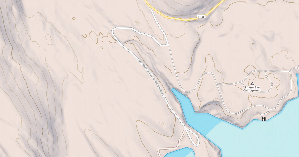 Map preview of HORSE LAKE
