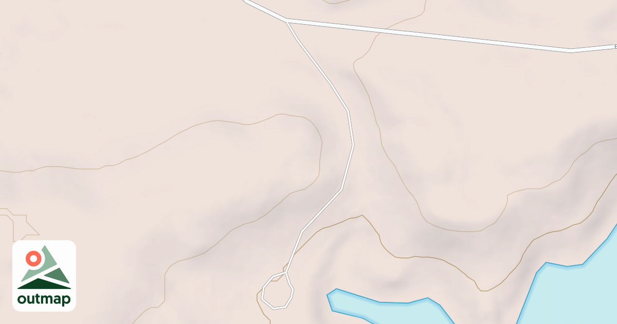 Map of CHIMNEY LOOP WAGNER