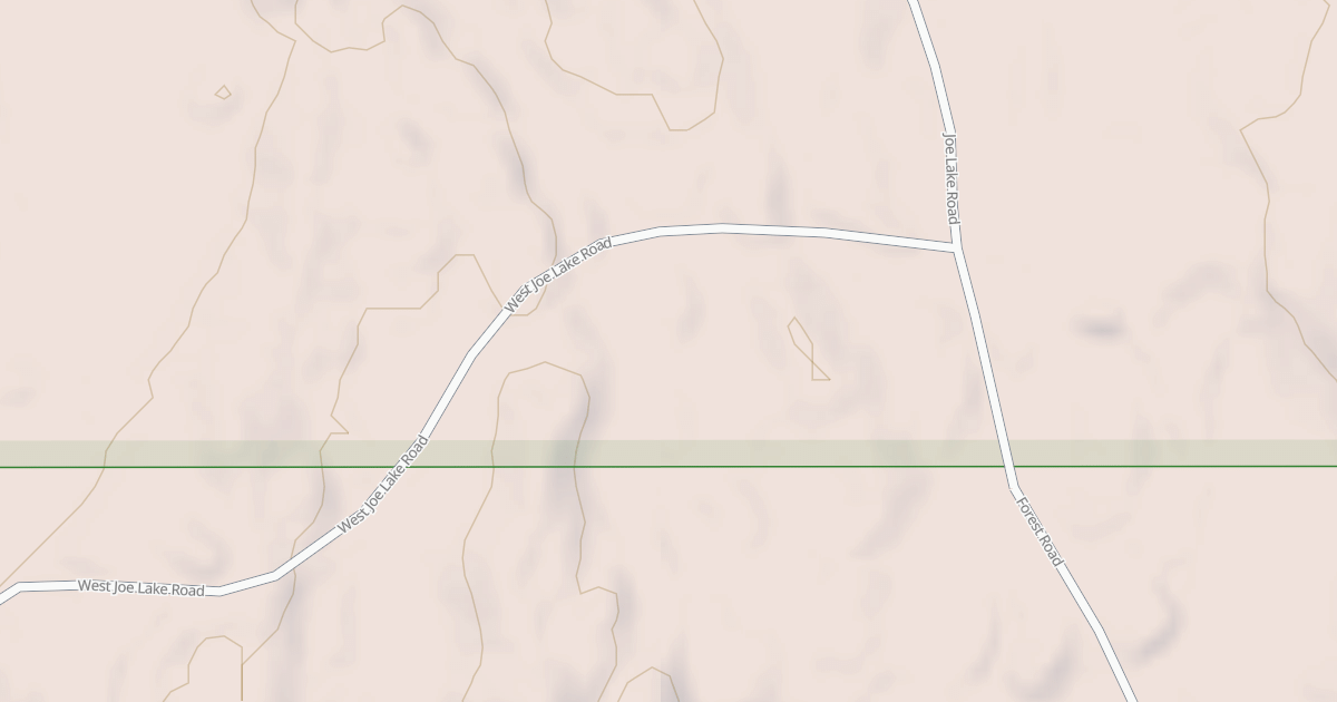 Map preview of JOE LAKE SPUR D