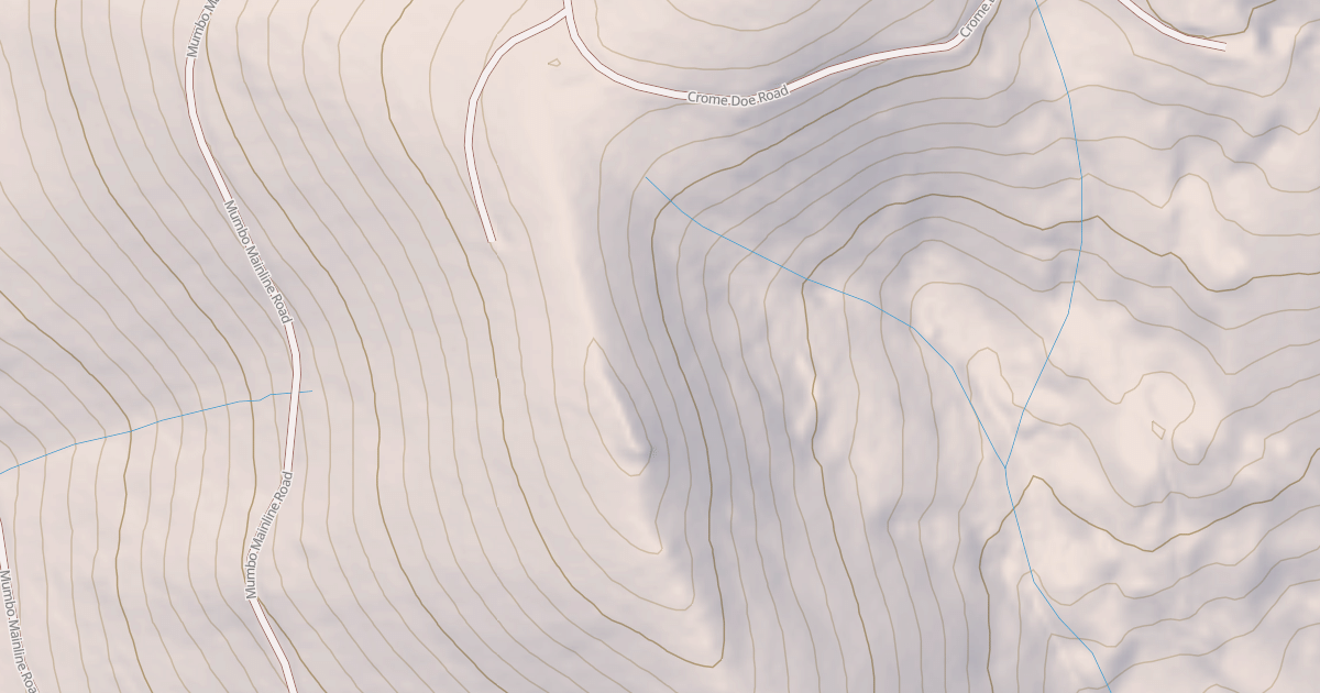 Map preview of CHROME DOE SPUR