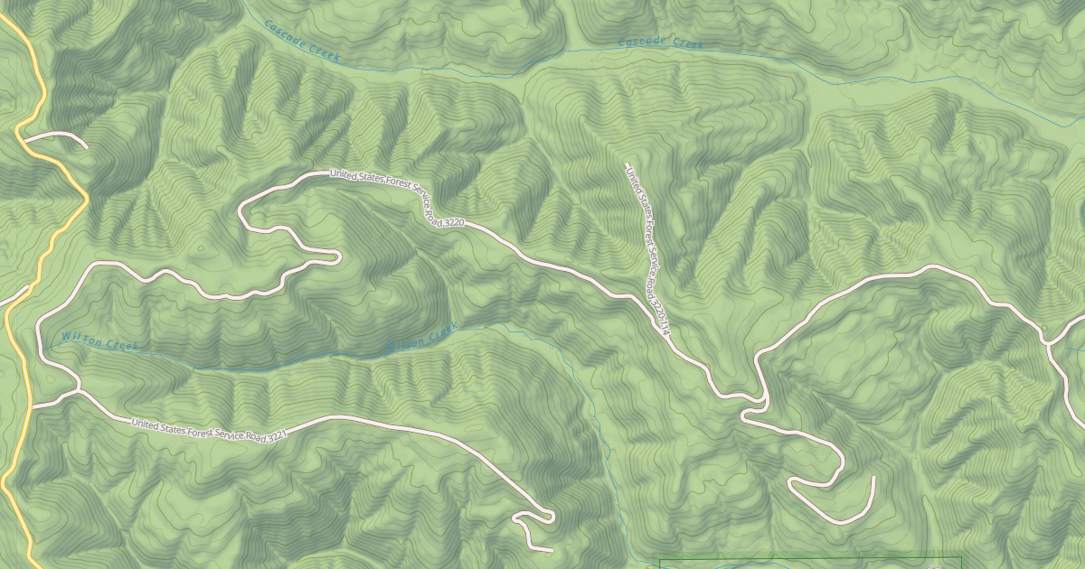 Map preview of SIETZ RIDGE