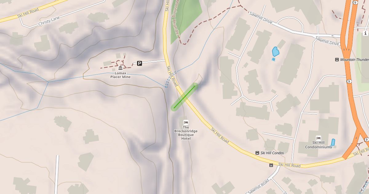 Map preview of Gondola Ski Back