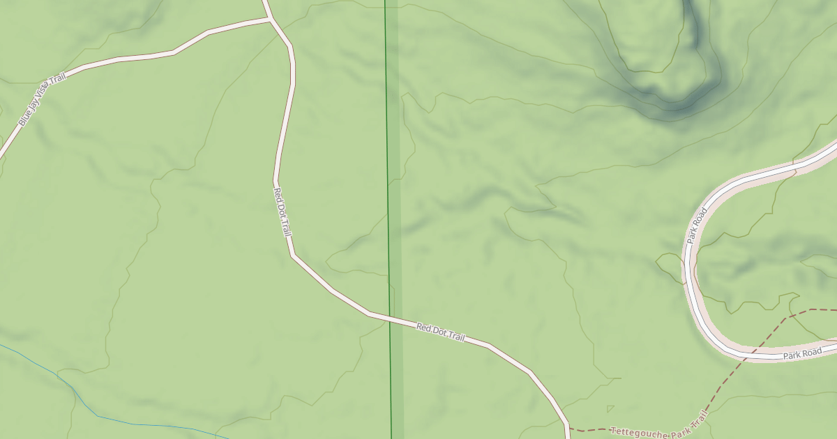 Map preview of Red Dot Trail