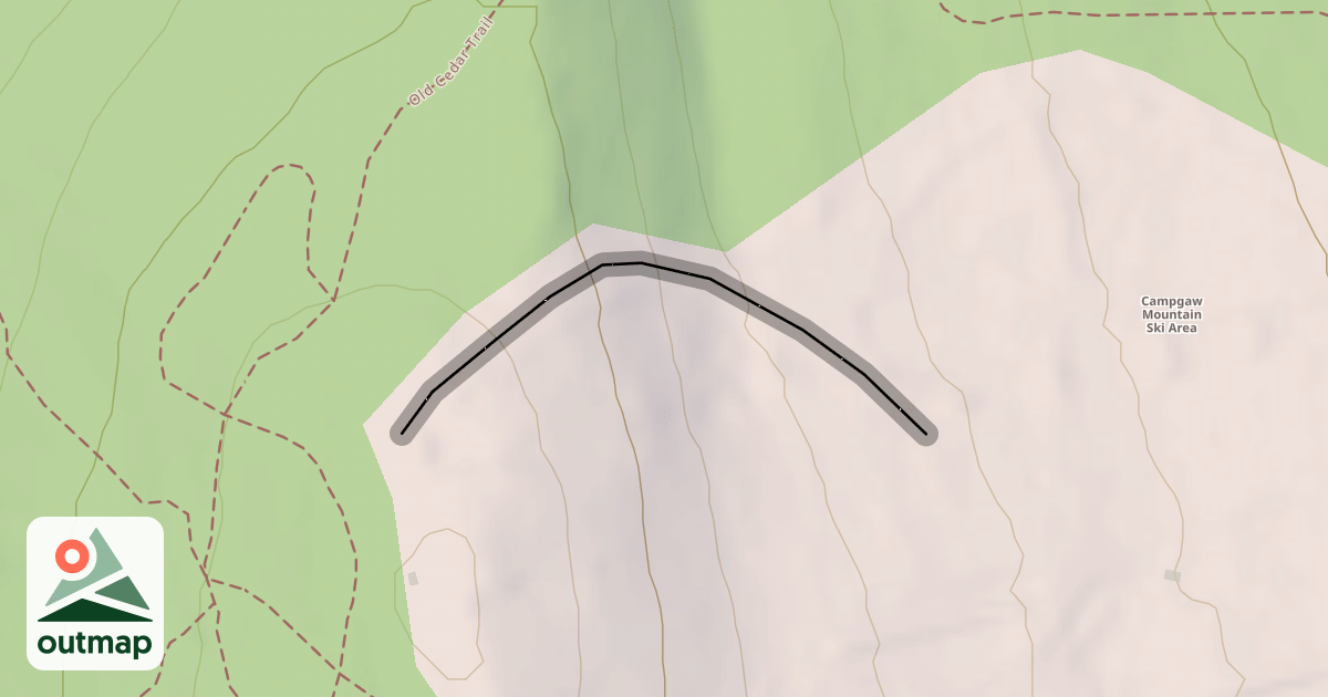 Map of Upper Lenape