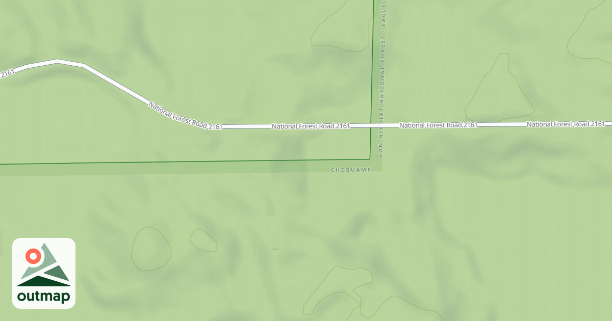Map of FR 2161D