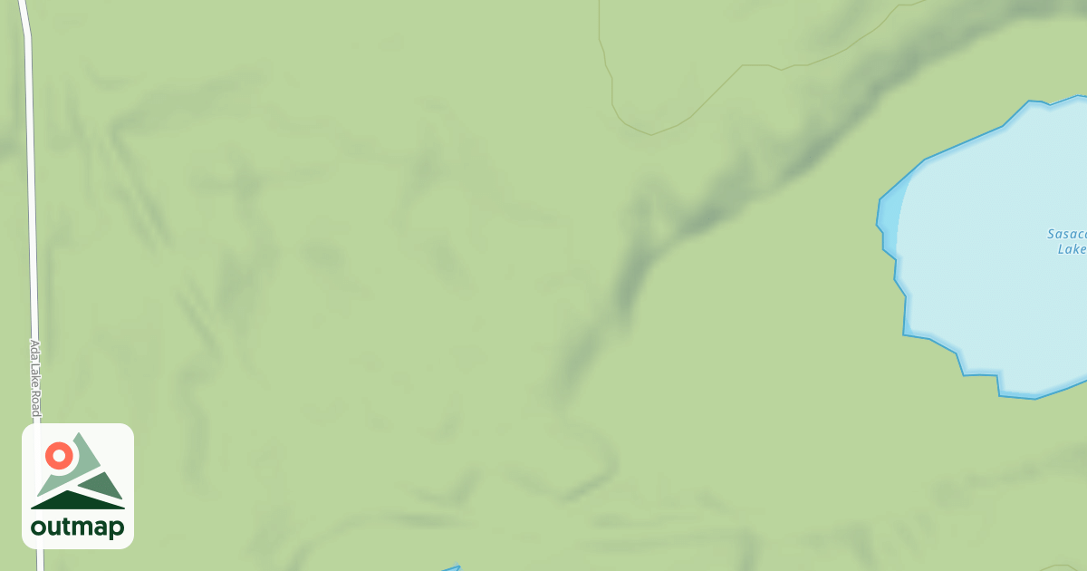 Map of SASACAT LAKE ROAD