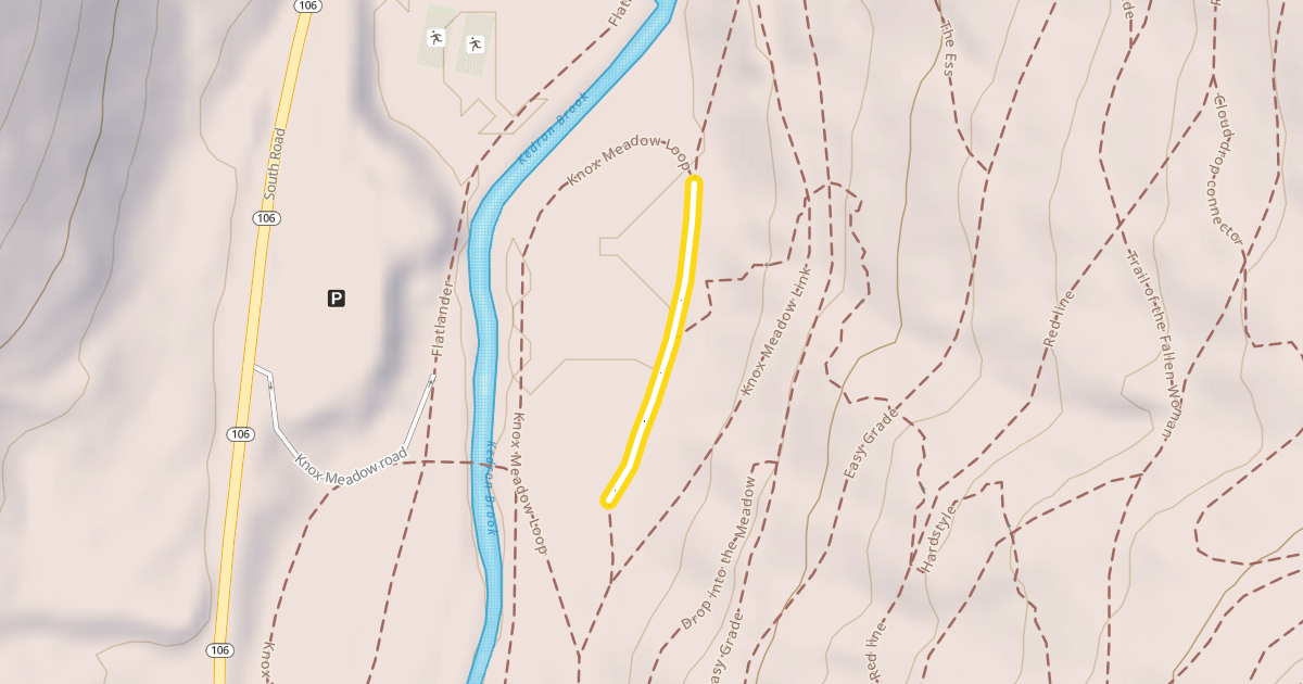 Map preview of Knox Meadow Loop