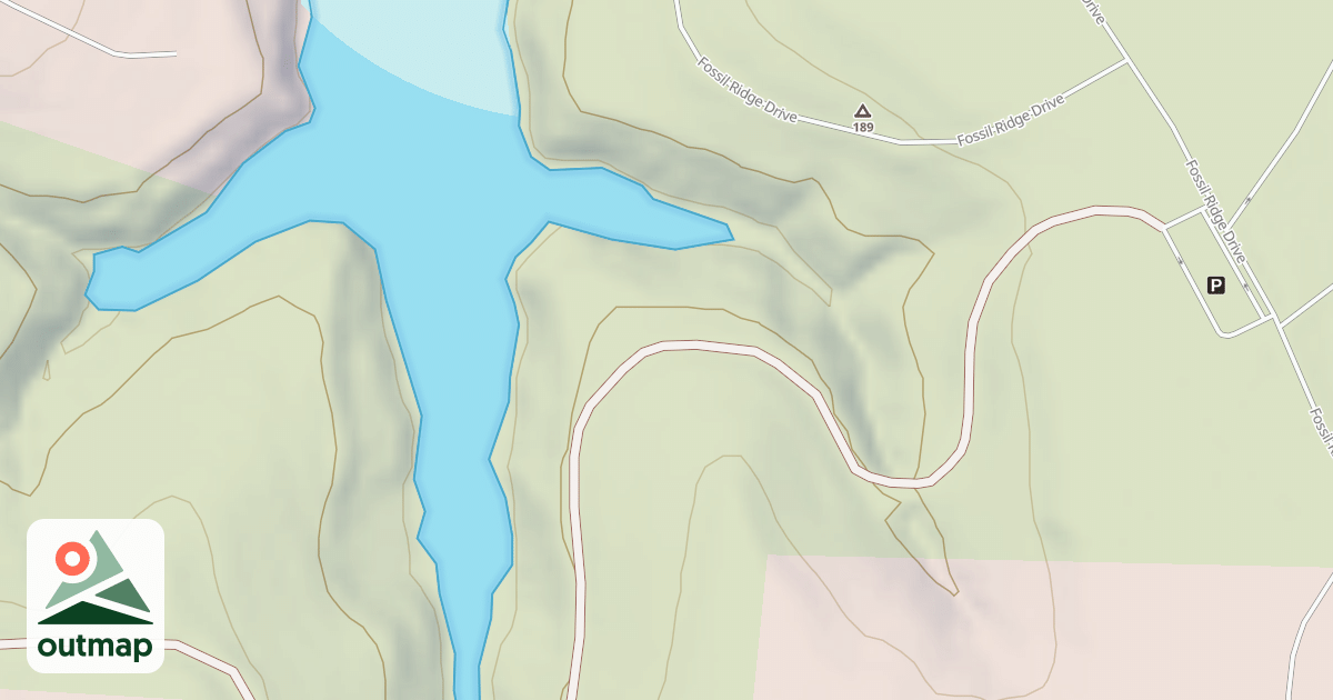 Map of Blackland Ramble Ohv Trail