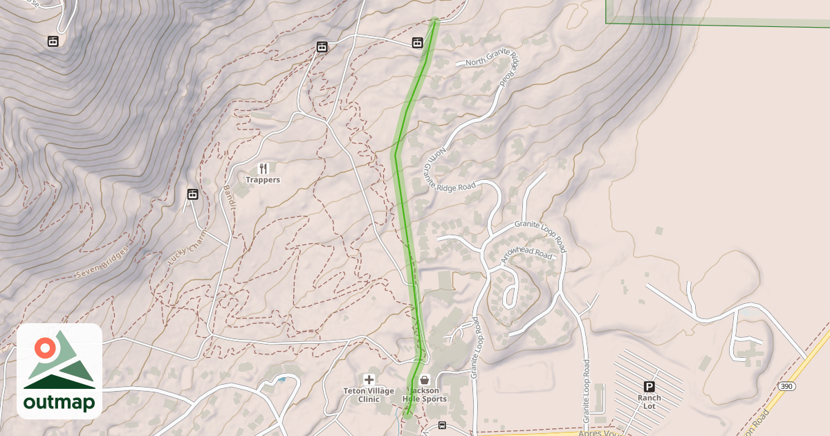 Map of Lower Teewinot