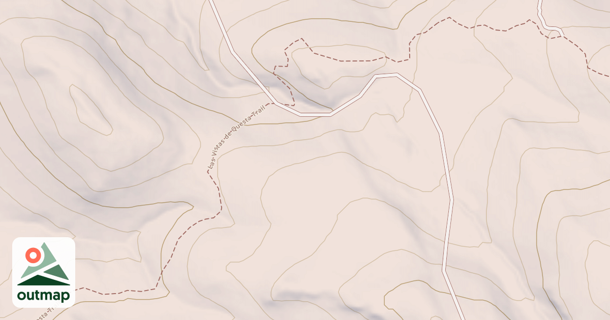Map of Las Vistas De Questa Trail