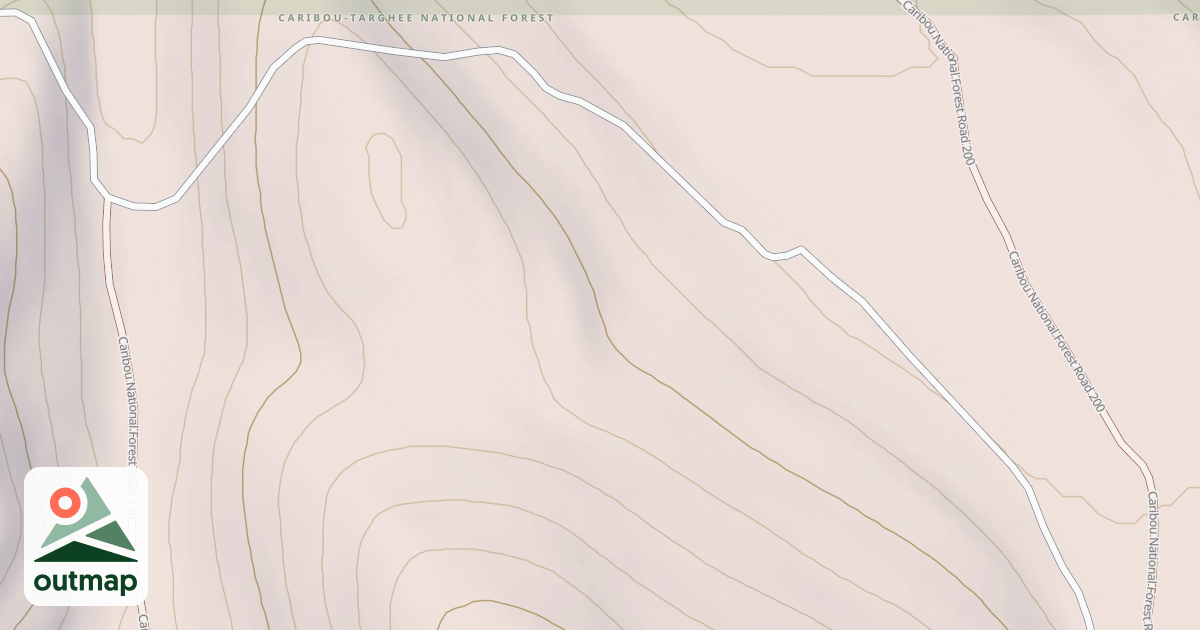 Map of Dry Fork - Meadow Springs
