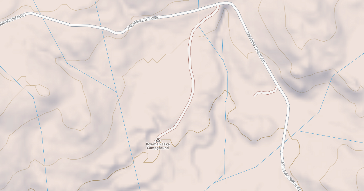 Map preview of BOWMAN CAMPGROUND